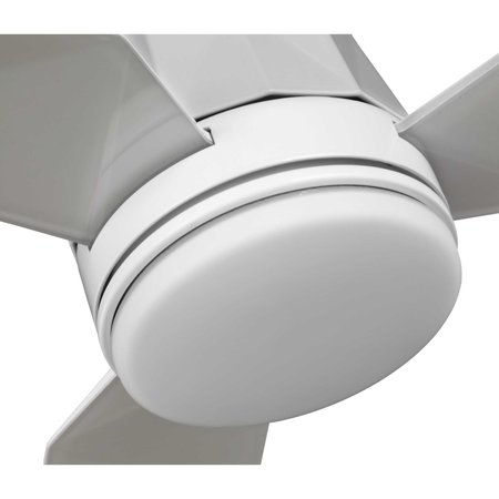 Progress Lighting Bixby Collection 60" Indoor/Outdoor Three-Blade White Ceiling Fan P250038-030-30